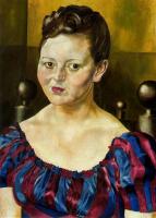 Stanley Spencer - Portrait Of Miss Elizabeth Wimperis